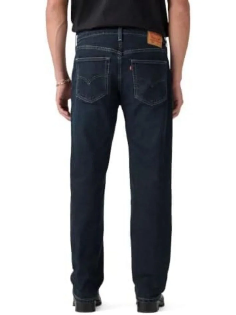 Men's Relaxed Straight Fit Jeans - Comfortable Denim Pants for Everyday Wear